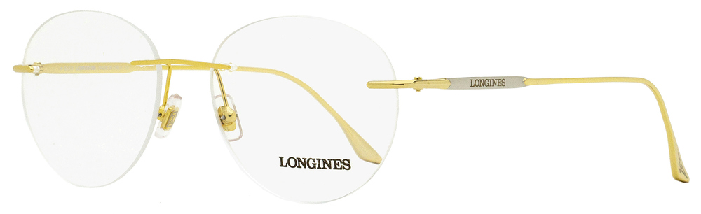 Longines Rimless Eyeglasses LG5002H 030 Palladium 53mm 5002